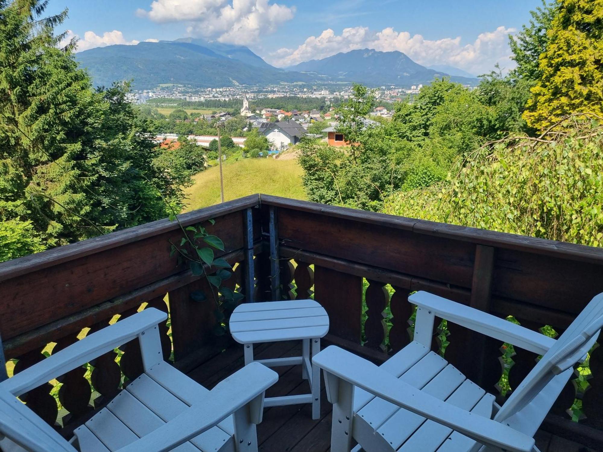 Fridas Place - Der Blick Ueber Ganz Villach - 160 M2 Ferienoase - Ganzes Haus Bis Zu 8 Personen Exteriér fotografie